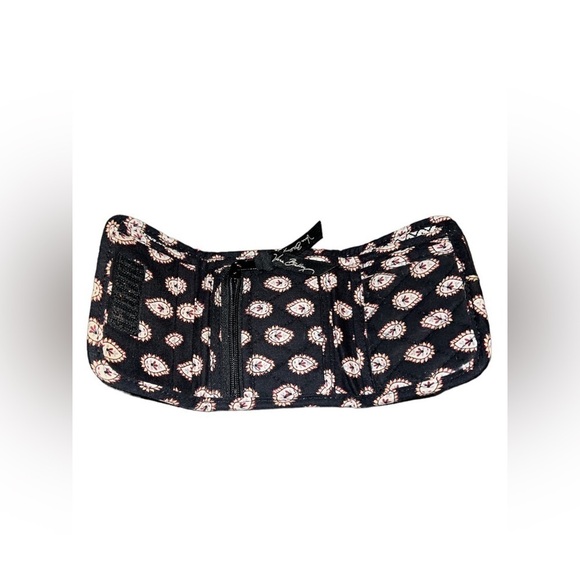 Vera‎ Bradley "Classic Black" (Retired 2006) Tri-Fold Velcro Wallet - Picture 3 of 4